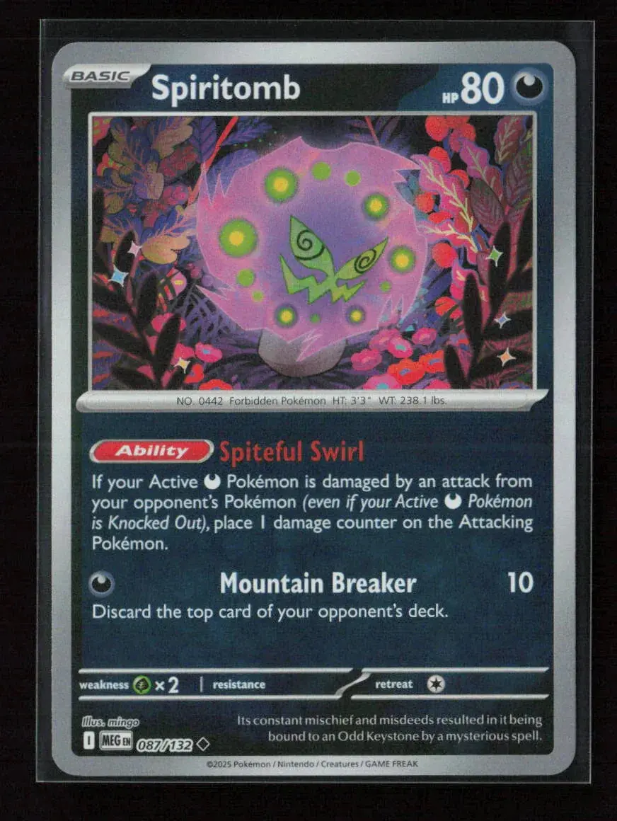 Spiritomb - Uncommon Me01: Mega Evolution 087/132 Nm 1