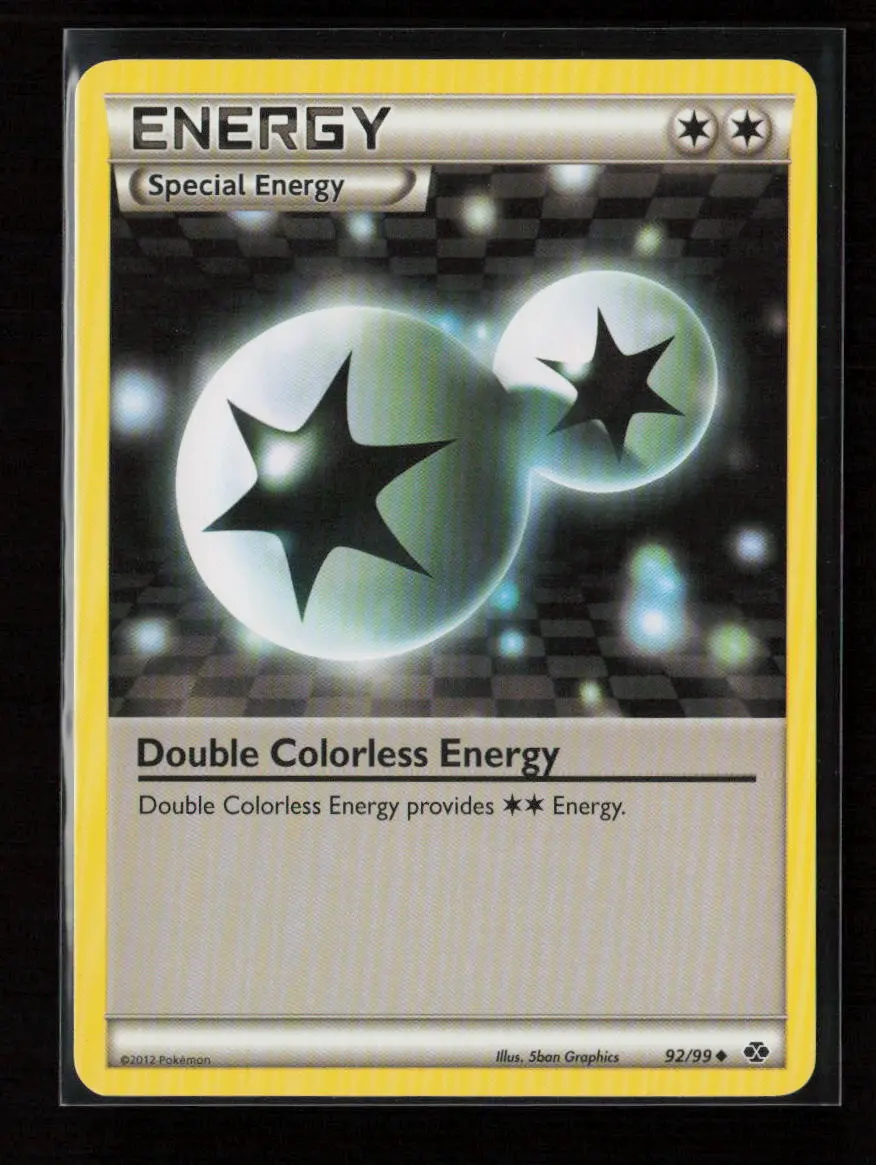 Double Colorless Energy Uncommon Next Destinies 92/99 Nm 1