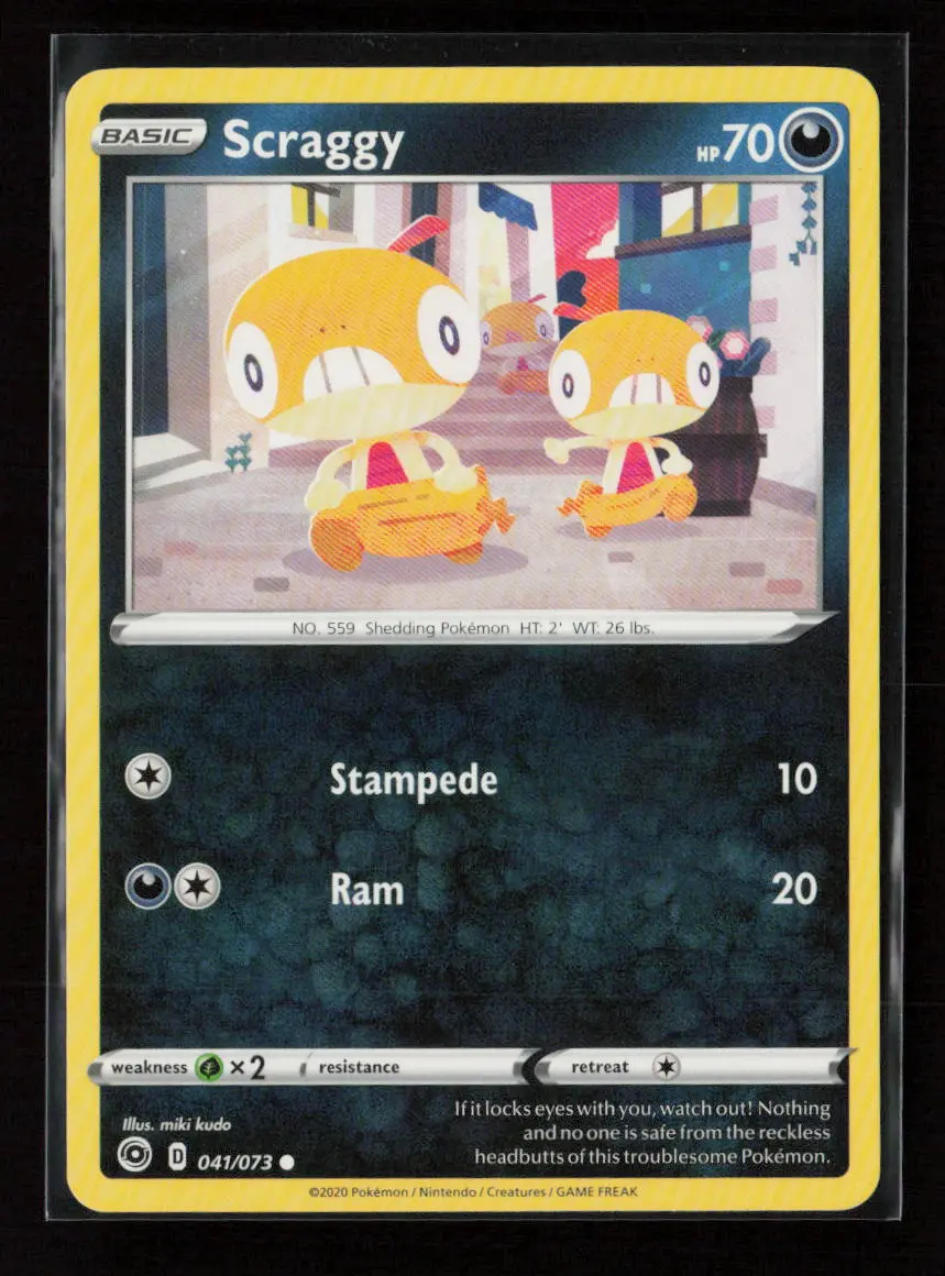 Scraggy Common Champion's Path 41/73 Lp 1