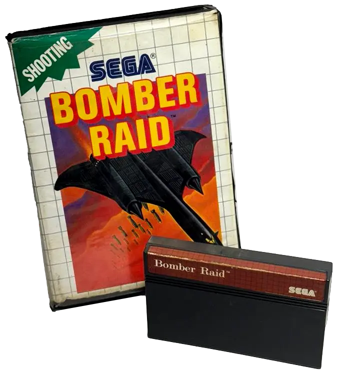 Bomber Raid Sega Master System *No Manual* Clam Shell (Preowned) 1
