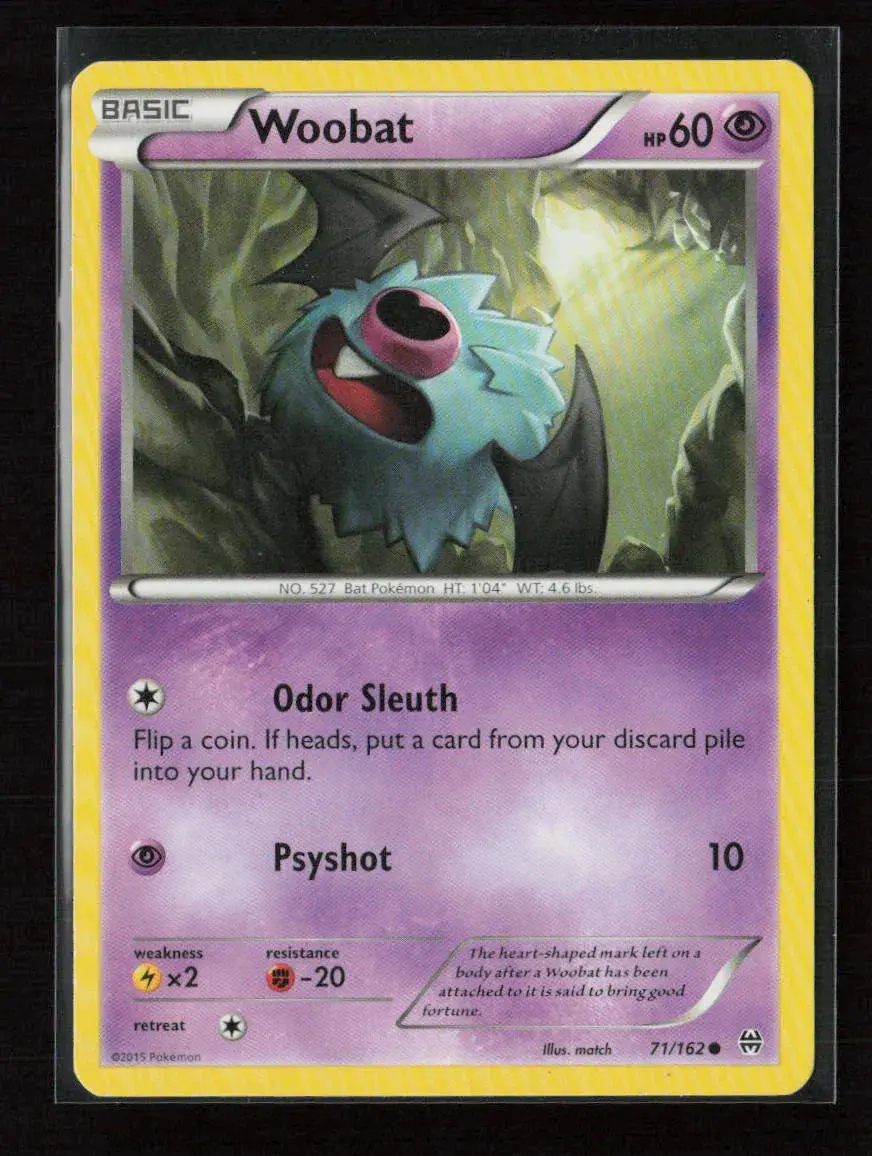 Woobat Common Xy - Breakthrough 71/162 Lp 1
