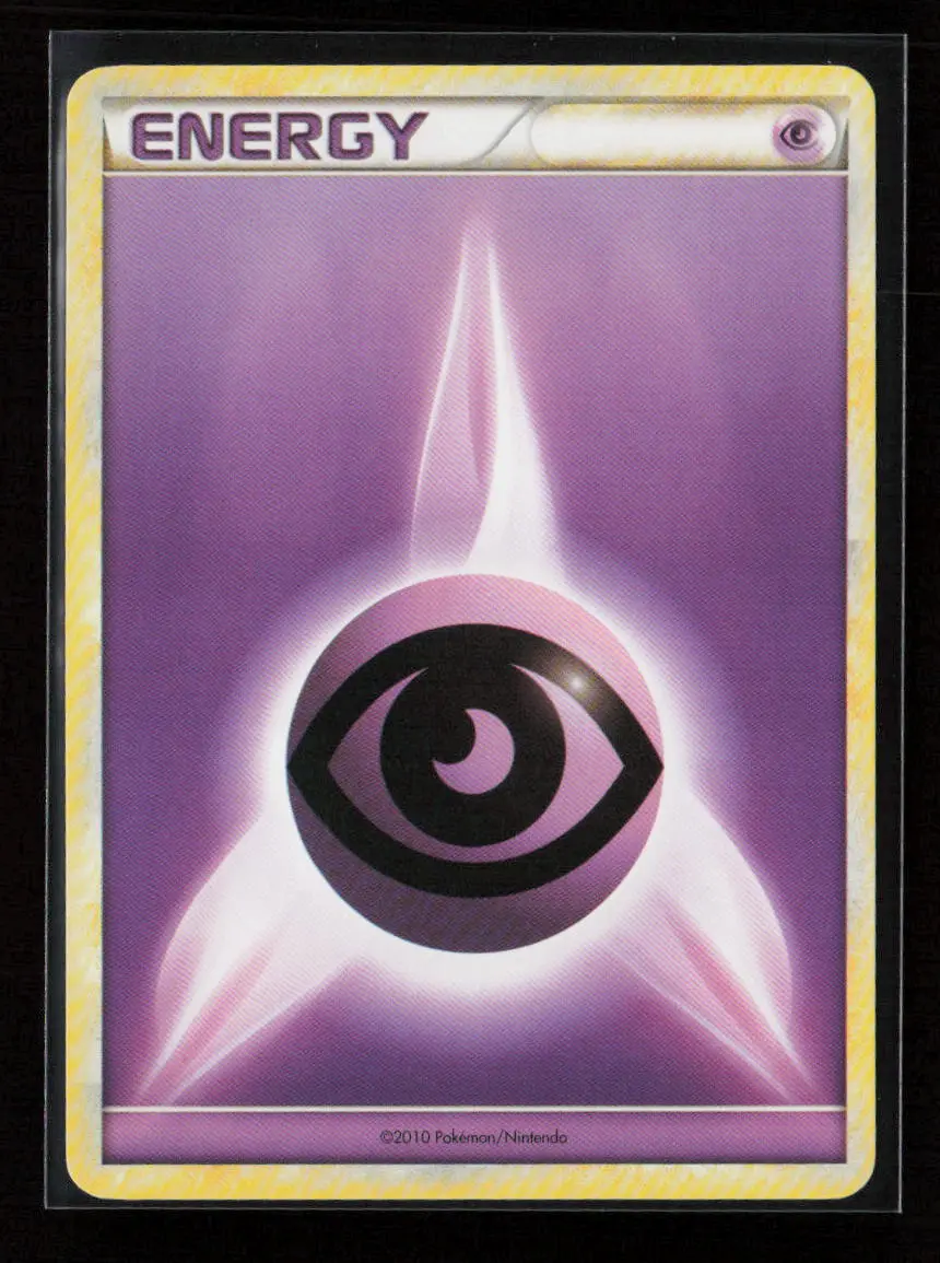 Psychic Energy (2010 Unnumbered Hgss Style Non-Holo) Promo League & Championship Cards Nm 1