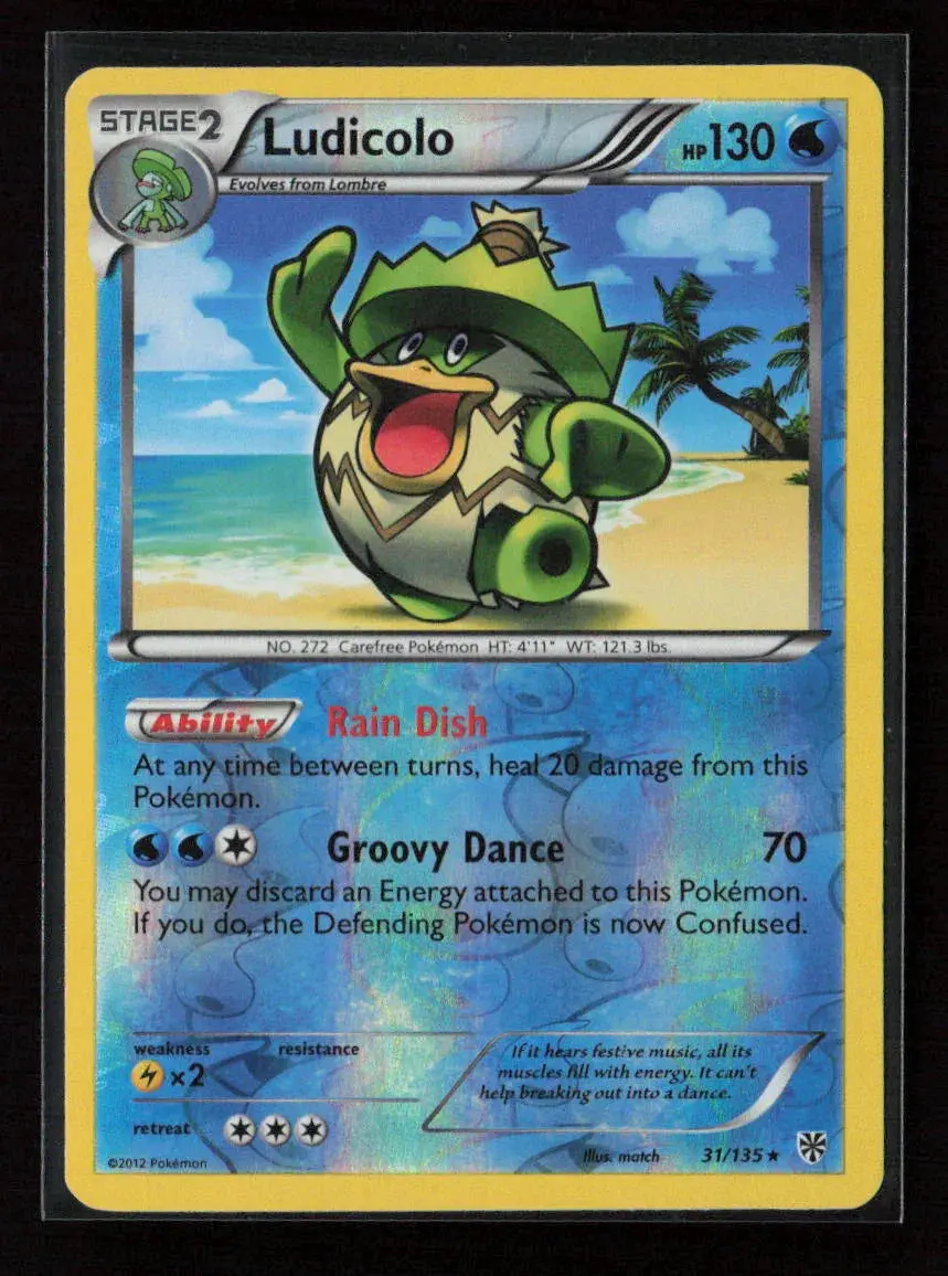 Ludicolo Rare Plasma Storm 31/135 Lp 1