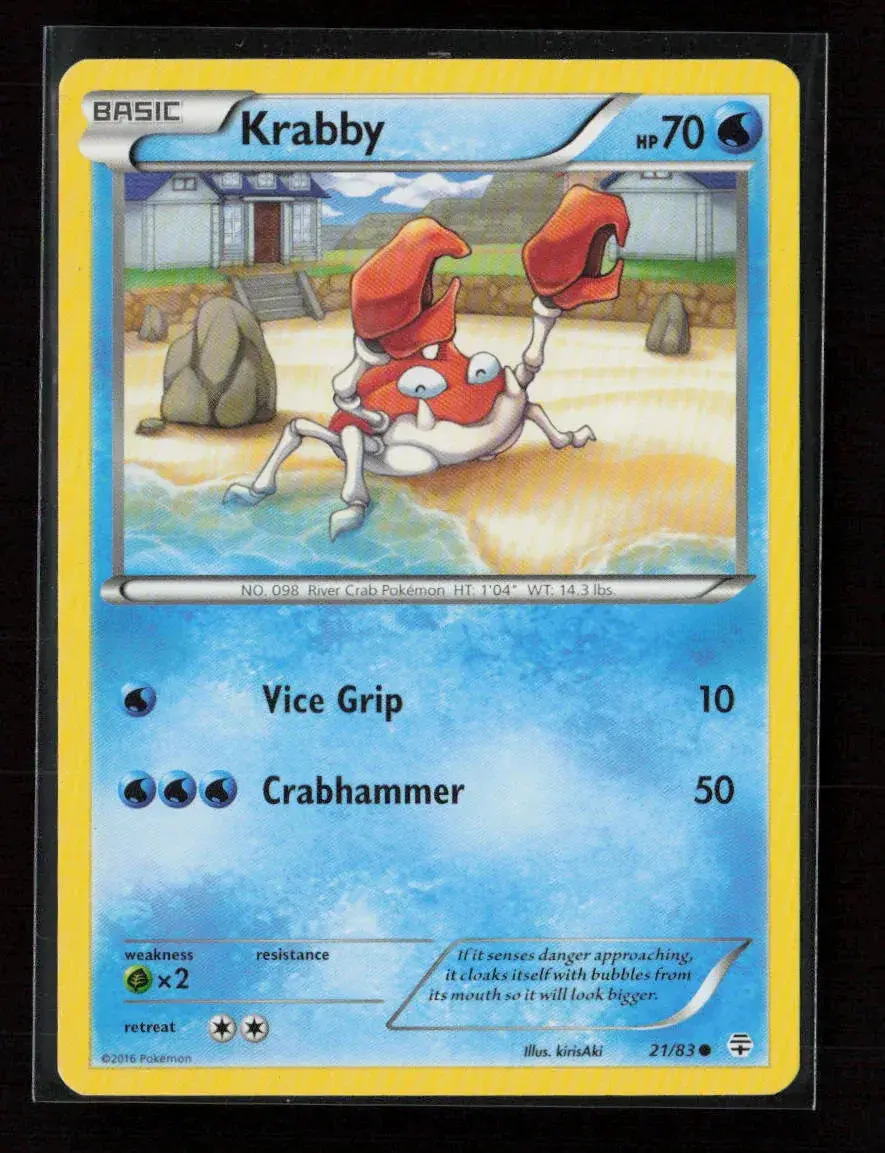 Krabby Common Generations 21/83 Lp 1