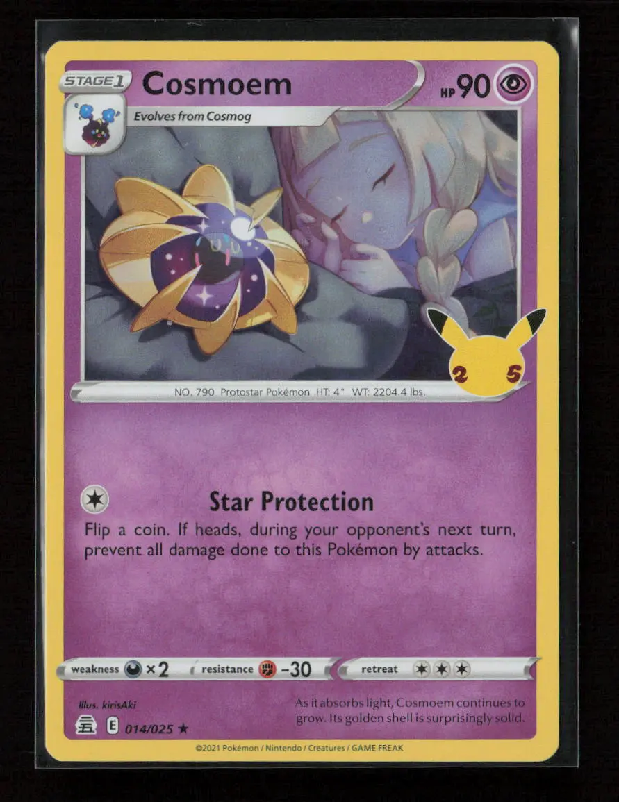 Cosmoem Holo Rare Celebrations 014/025 Nm 1