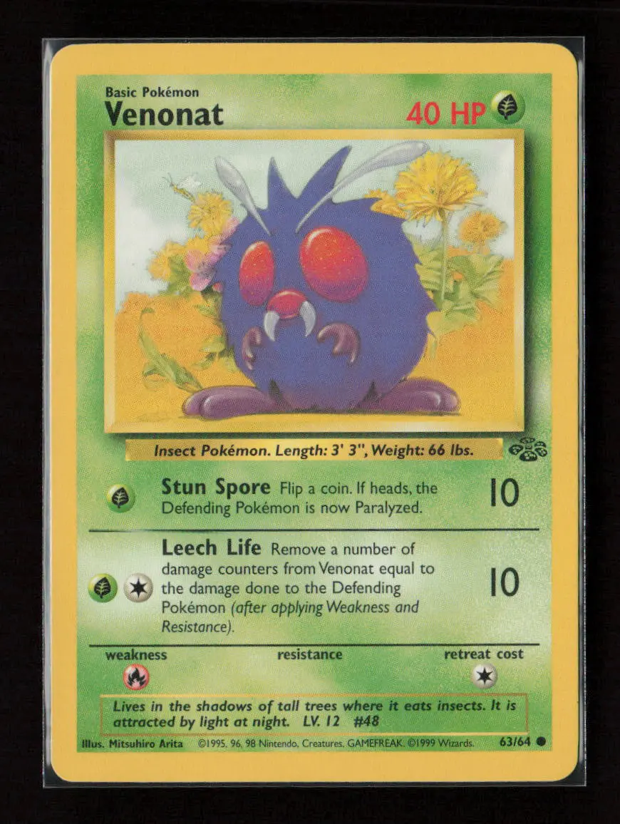 Venonat Common Jungle 63/64 Lp 1
