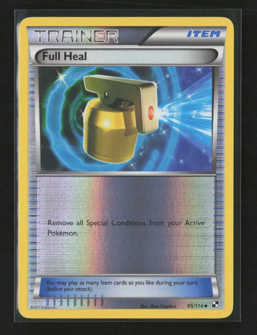 Full Heal Uncommon Black And White 95/114 Nm 1