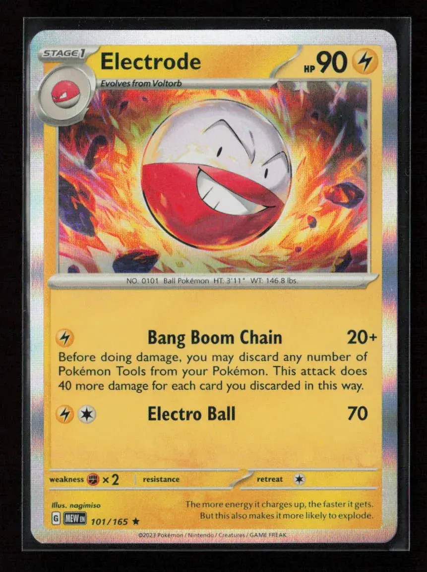 Electrode Rare Sv: Scarlet & Violet 151 101/165 Nm 1