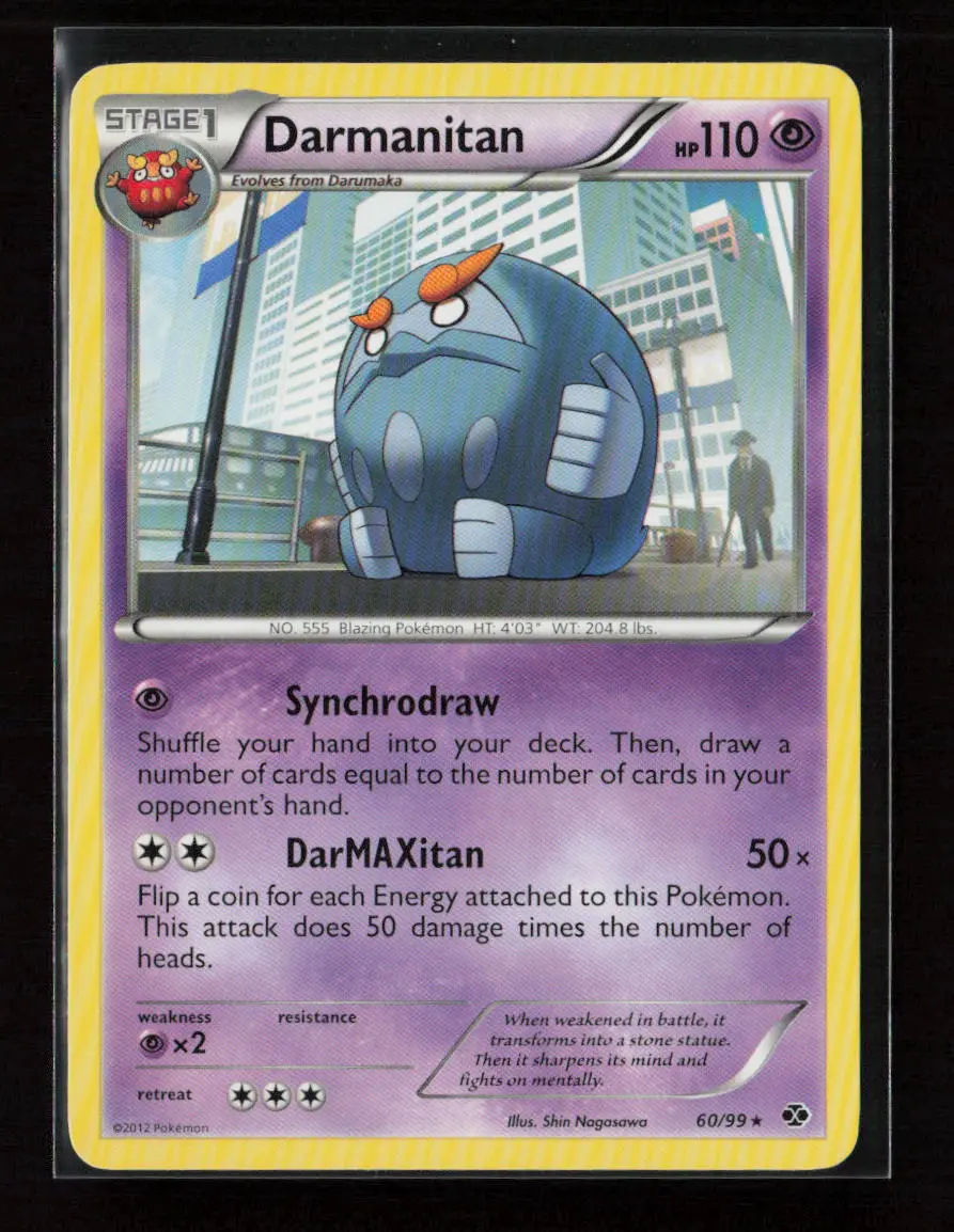 Darmanitan Rare Next Destinies 60/99 Nm 1