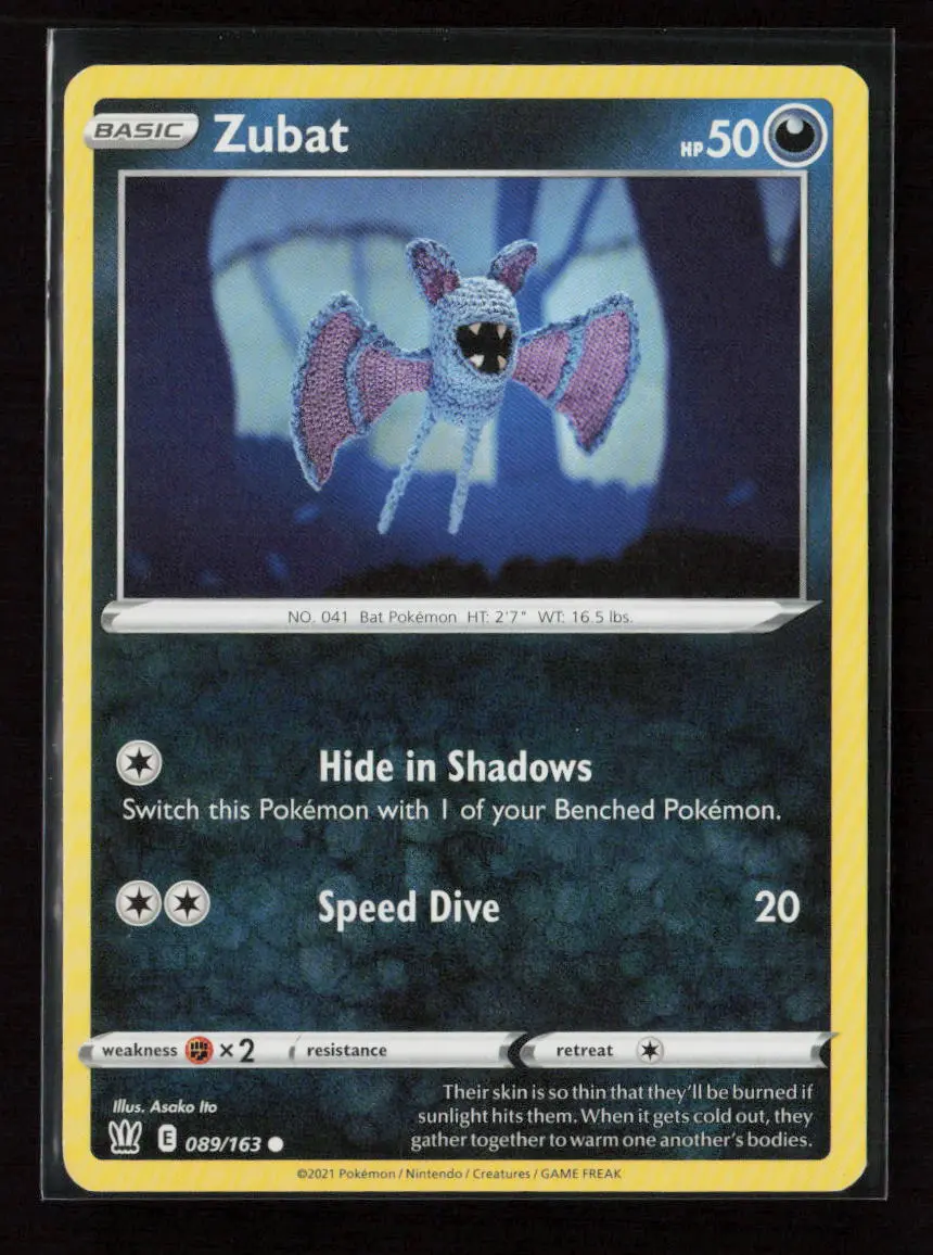 Zubat Common Swsh05: Battle Styles 089/163 Lp 1