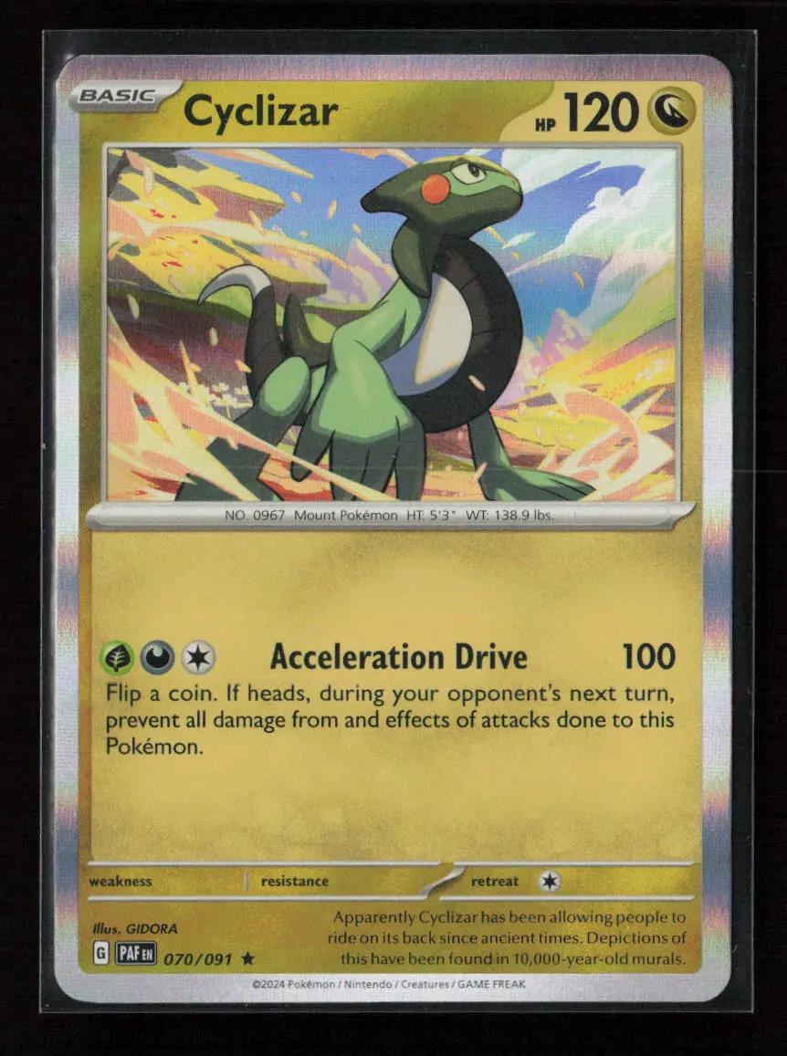 Cyclizar - Rare Sv: Paldean Fates 070/091 Nm 1