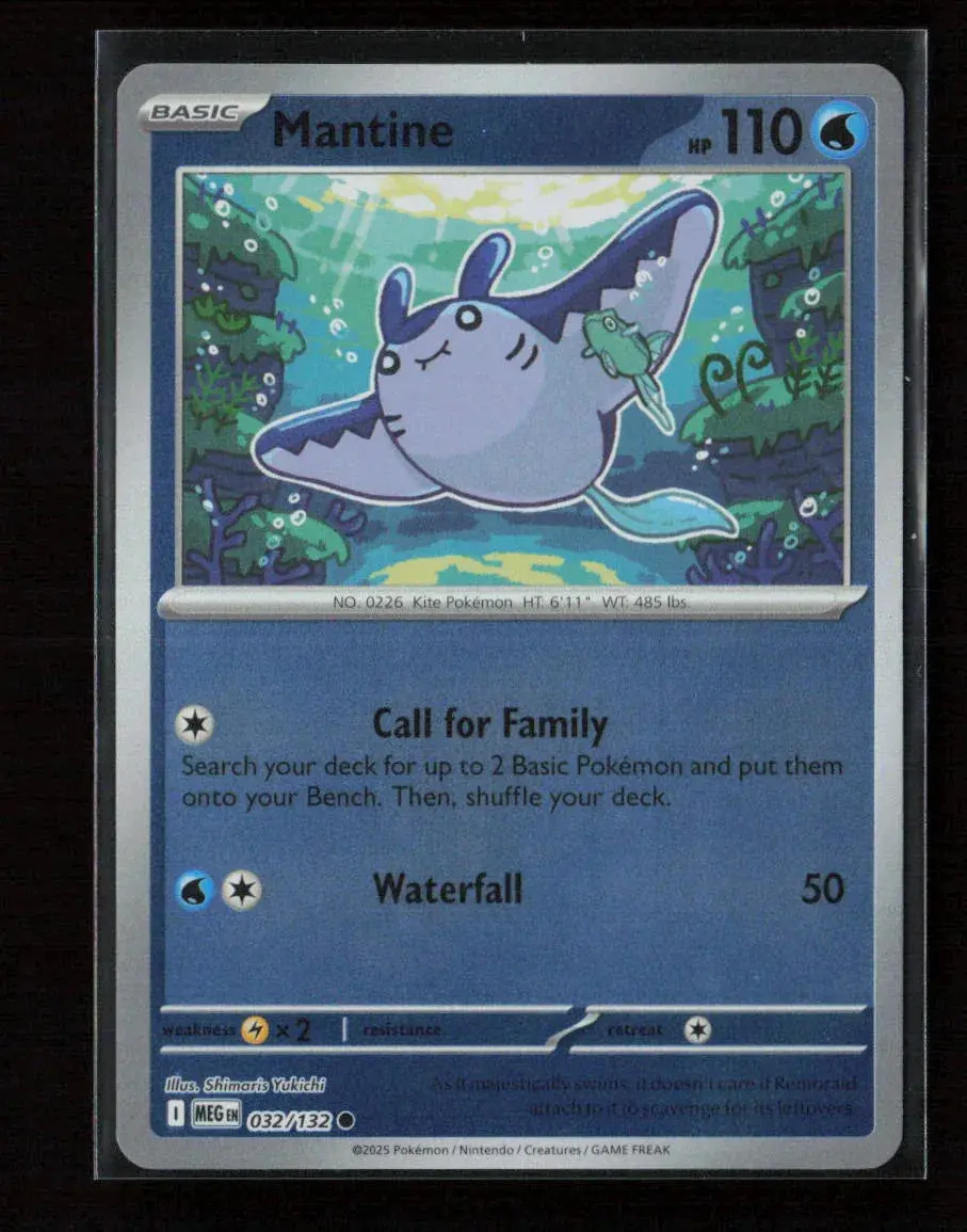 Mantine Common Me01: Mega Evolution 032/132 Nm 1