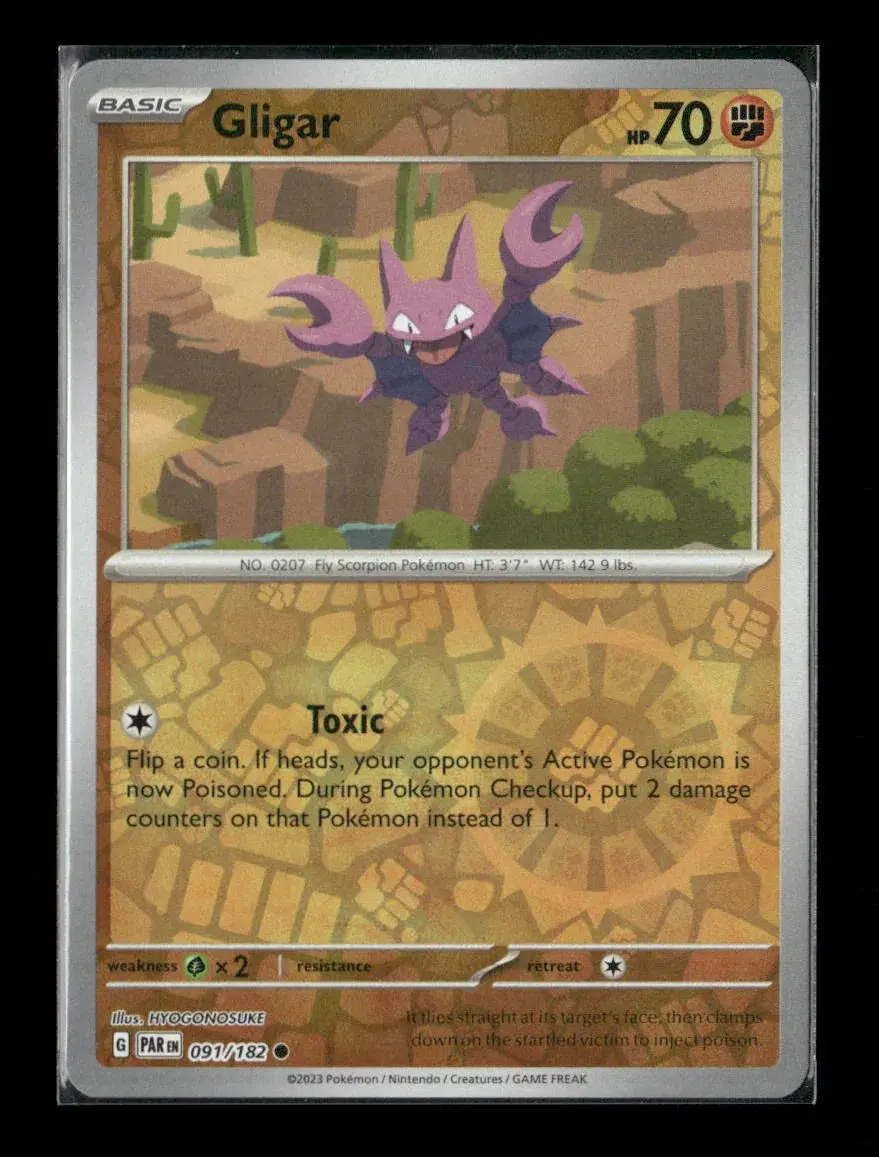 Gligar Common Sv04: Paradox Rift 091/182 Lp 1