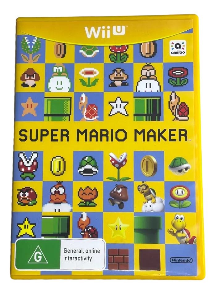 Super Mario Maker Nintendo Wii U Pal (Pre-Owned) 1