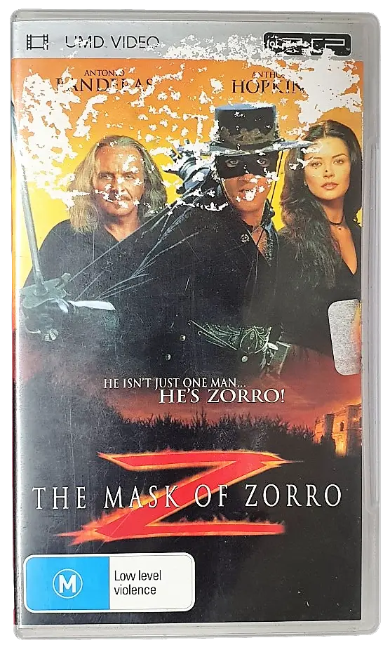 The Mask Of Zorro Umd Video Sony Psp Pal (Pre-Owned) 1