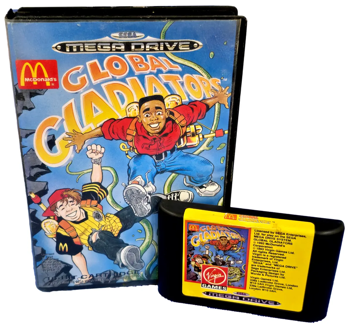 Global Gladiators Sega Mega Drive *No Manual* 1