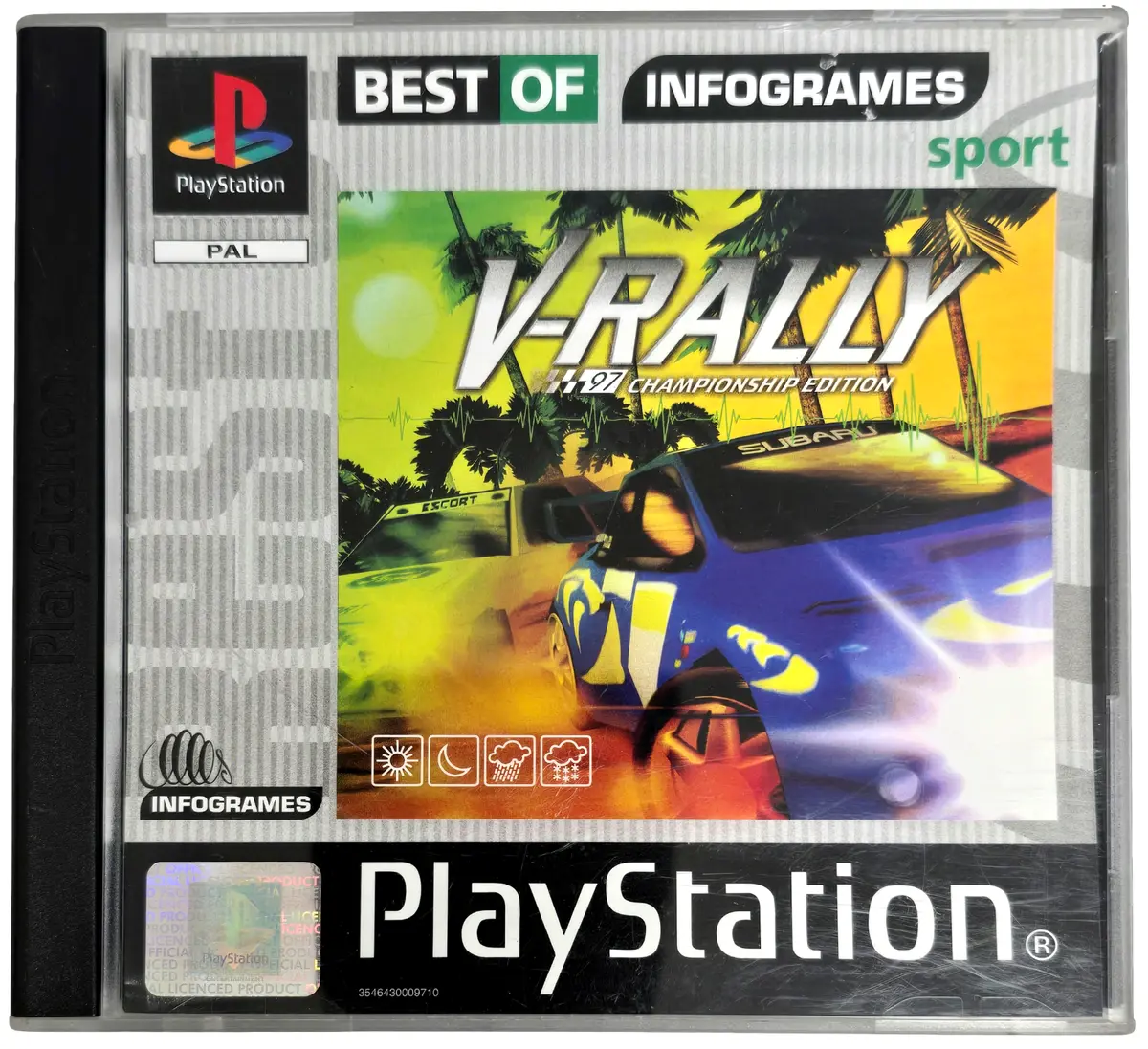 V-Rally 97 Championship Edition Ps1 Ps2 Ps3 Pal *Complete* Playstation (Preowned) 1