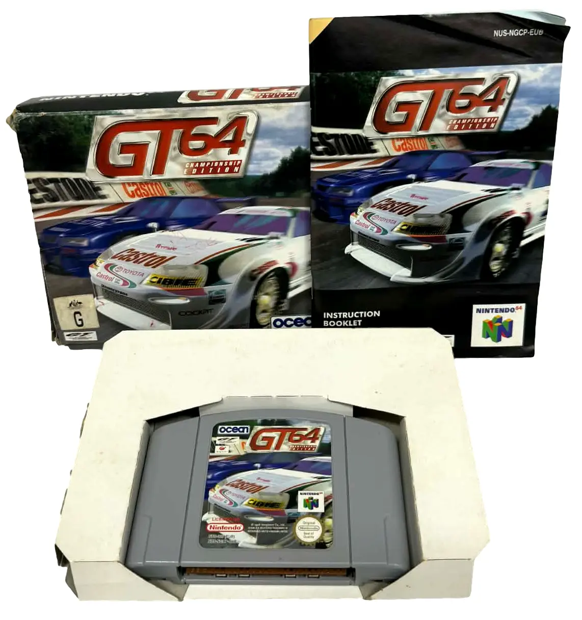 Gt64 Championship Edition Nintendo 64 N64 Boxed Pal *Complete* (Preowned) 1