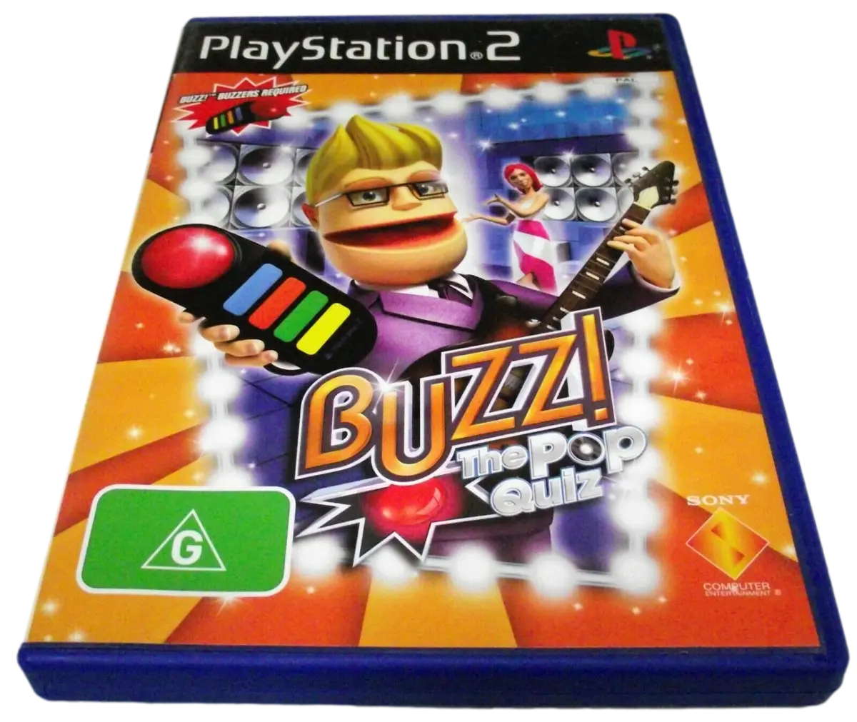 Buzz Ps2 Playstation 2 Ultimate Selection Pal Games Buzz Junior (Preowned) 4