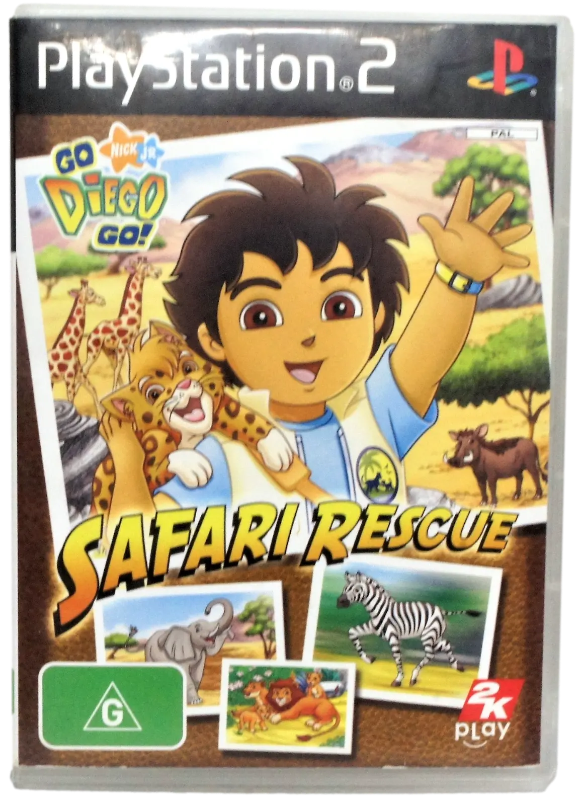 Safari Rescue Go Diego Go Ps2 Pal *Complete* (Preowned) 1