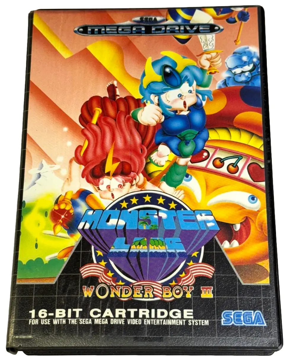 Monster Lair Wonder Boy Iii 3 Sega Mega Drive Pal *No Manual* #2 (Preowned) 1