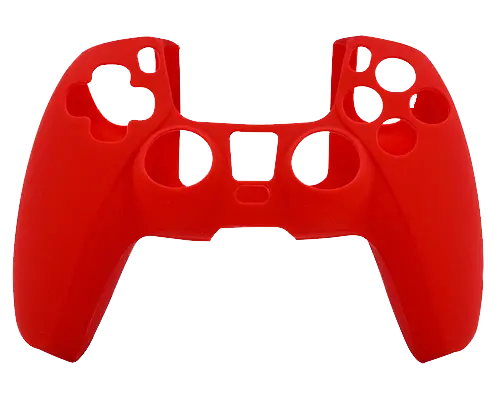 Silicone Cover For Ps5 Controller Case Skin - Red 1
