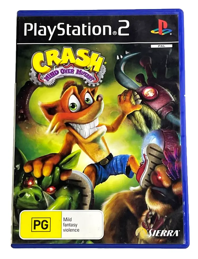 Crash Mind Over Mutant Sony Ps2 Pal *No Manual* (Preowned) 1