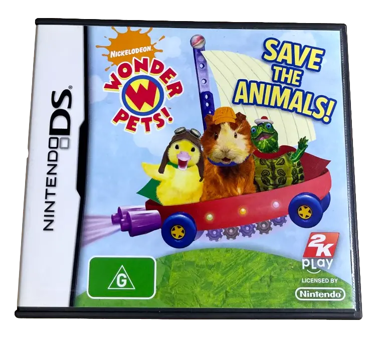Wonder Pets Save The Animals! Nintendo Ds 3Ds Game *Complete* (Pre-Owned) 1