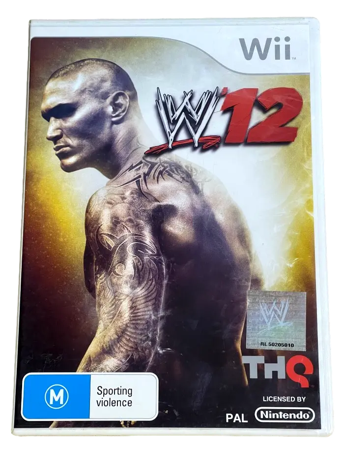 Wwe '12 Wrestlemania Nintendo Wii Pal *Complete* (Pre-Owned) 1