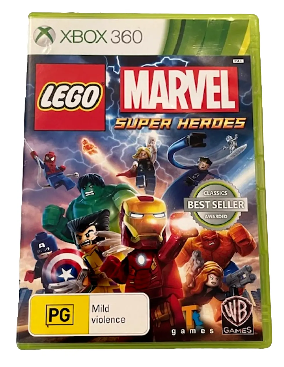Lego Marvel Super Heroes Xbox 360 Pal (Preowned) 1