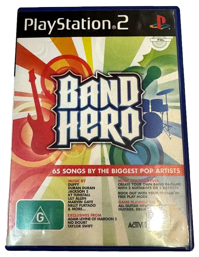 Band Hero Ps2 Pal *Complete* (Preowned) 1