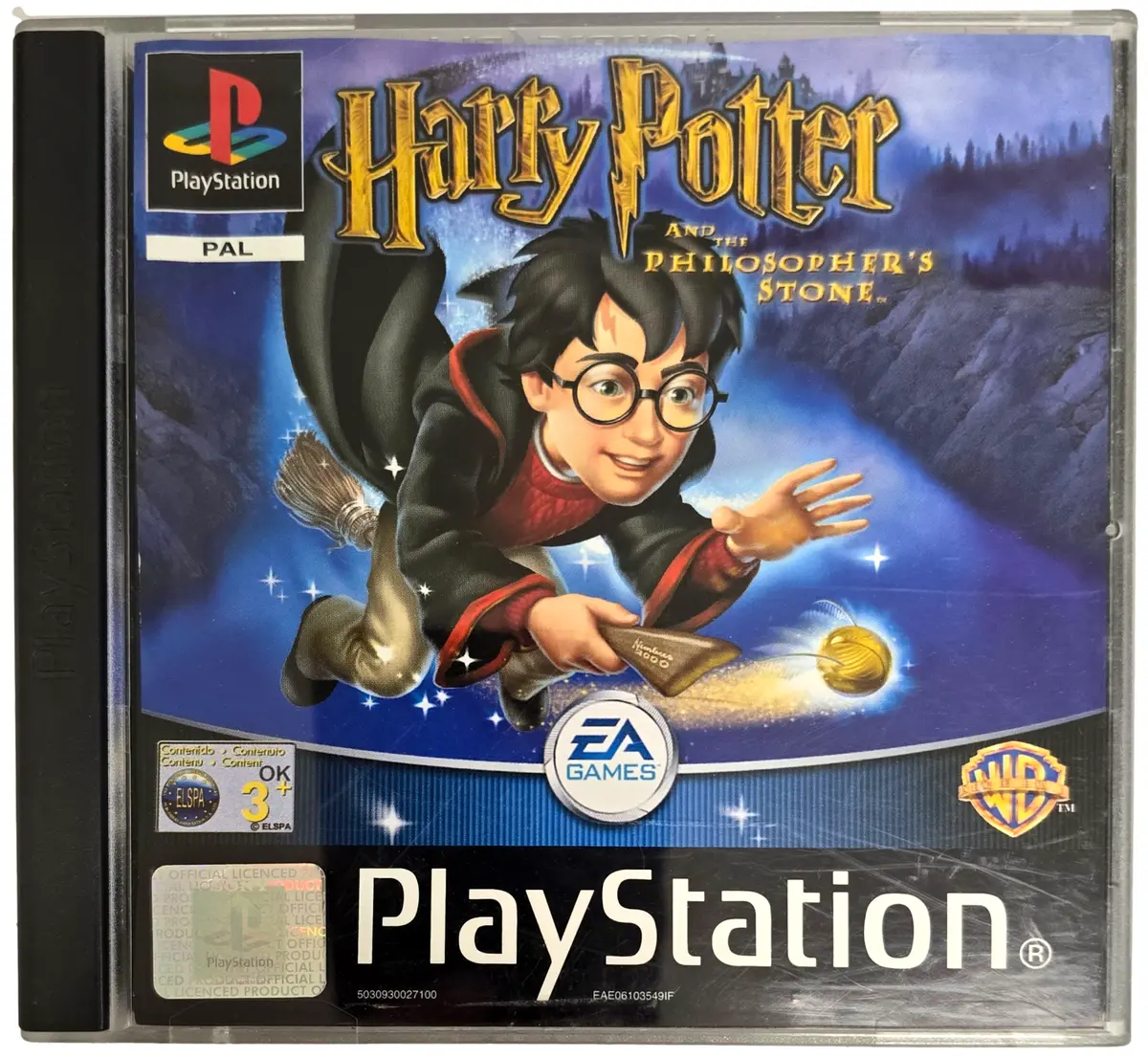 Harry Potter And The Philosophers Stone Ps1 Ps2 Ps3 Pal *Complete* (Preowned) 1