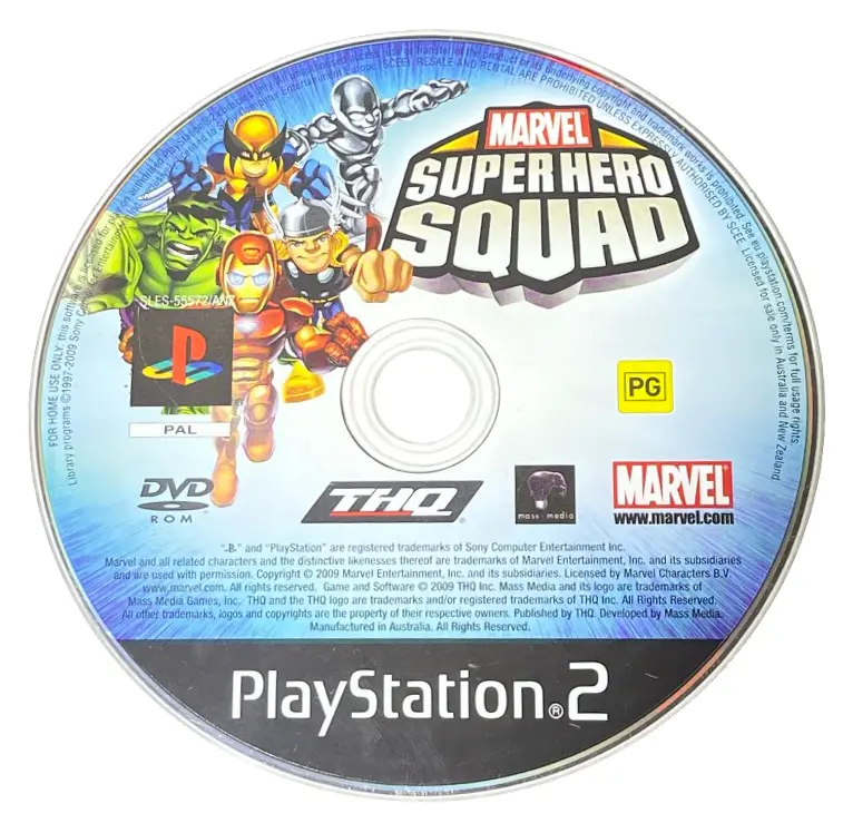 Marvel Super Hero Squad Ps2 Pal *Disc Only* Playstation (Preowned) 1