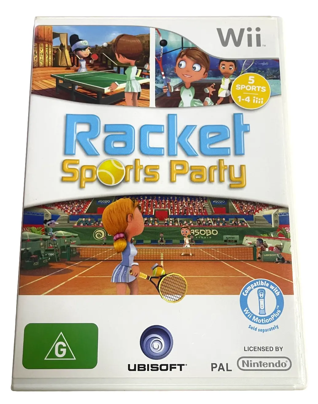Racket Sports Party Nintendo Wii Pal *Complete* (Preowned) 1