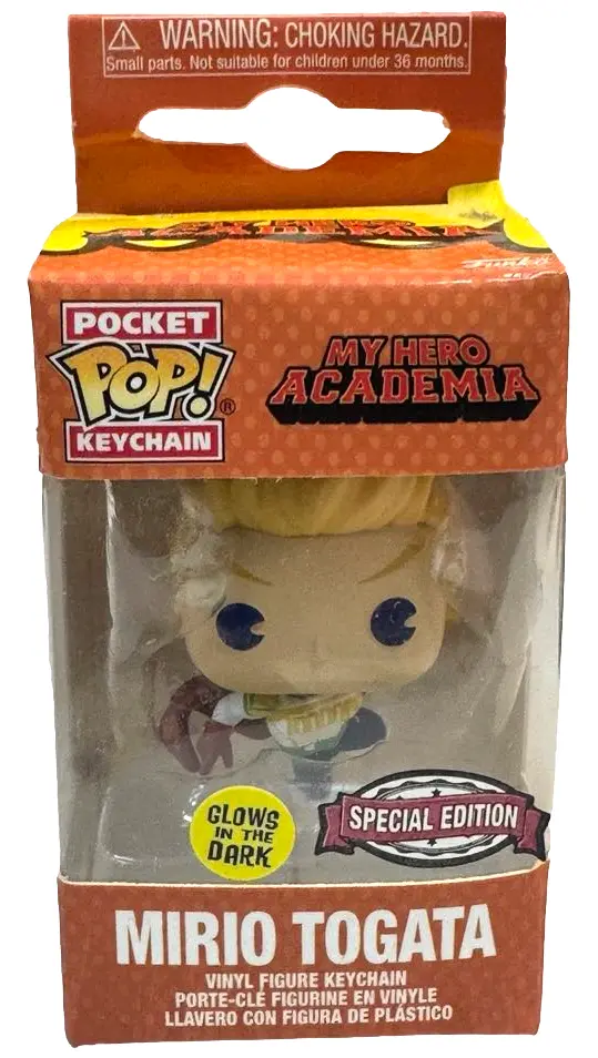 Mirio Togata My Hero Academia Funko Pop! Keychain (Preowned) 1