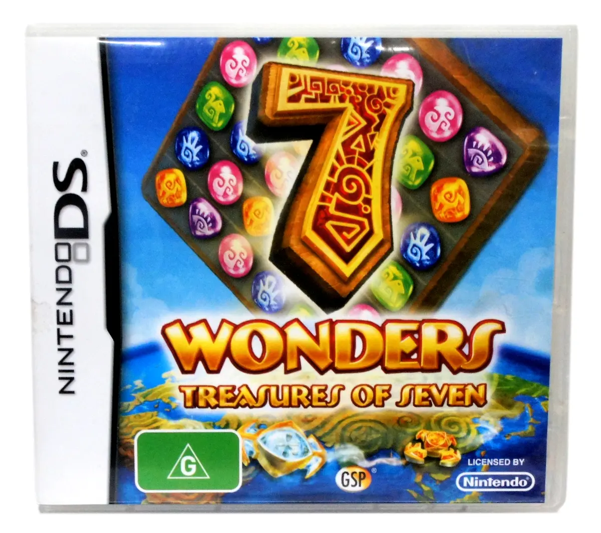 7 Wonders Treasures Of Seven Nintendo Ds 3Ds Game *Complete* (Preowned) 1