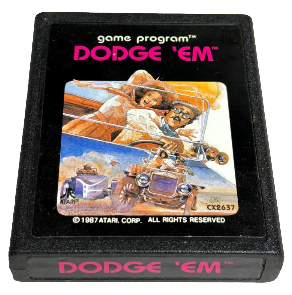 Dodge 'Em  Atari 2600 *Cartridge Only* #2 (Preowned) 1