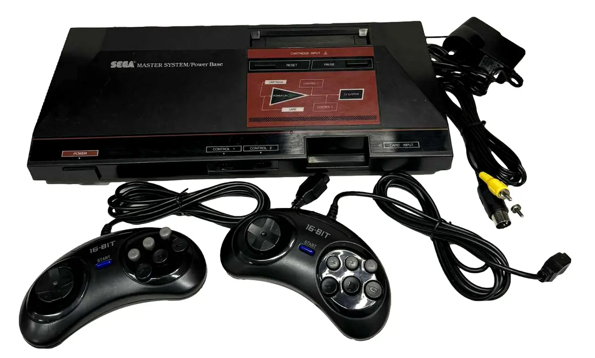 Sega Master System 1 Console + 2 Controller Fully Recapped Pal (Preowned) 1