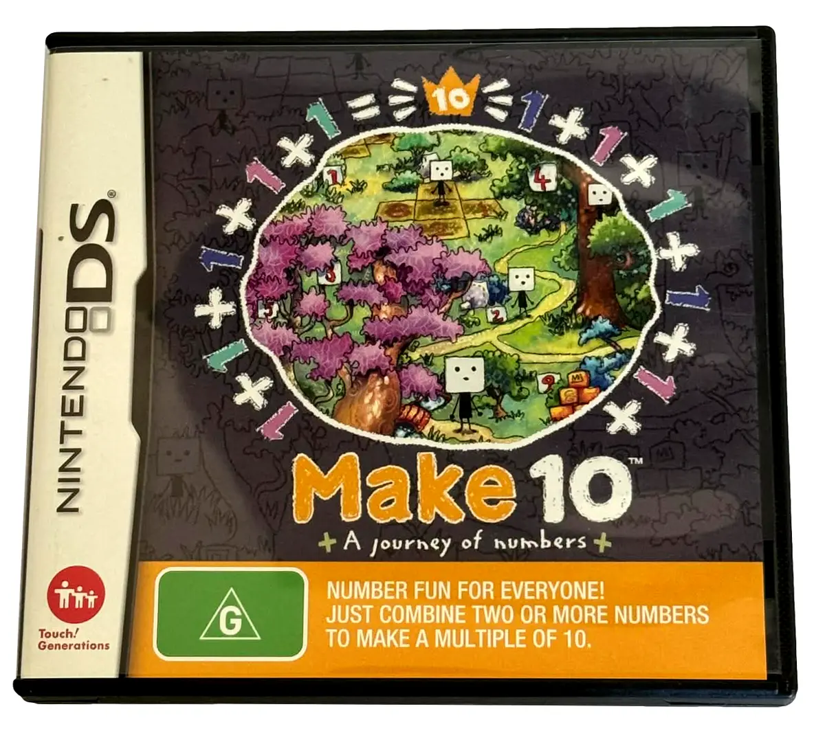 Make 10 A Journey Of Numbers Nintendo Ds 2Ds 3Ds Game *Complete* (Preowned) 1