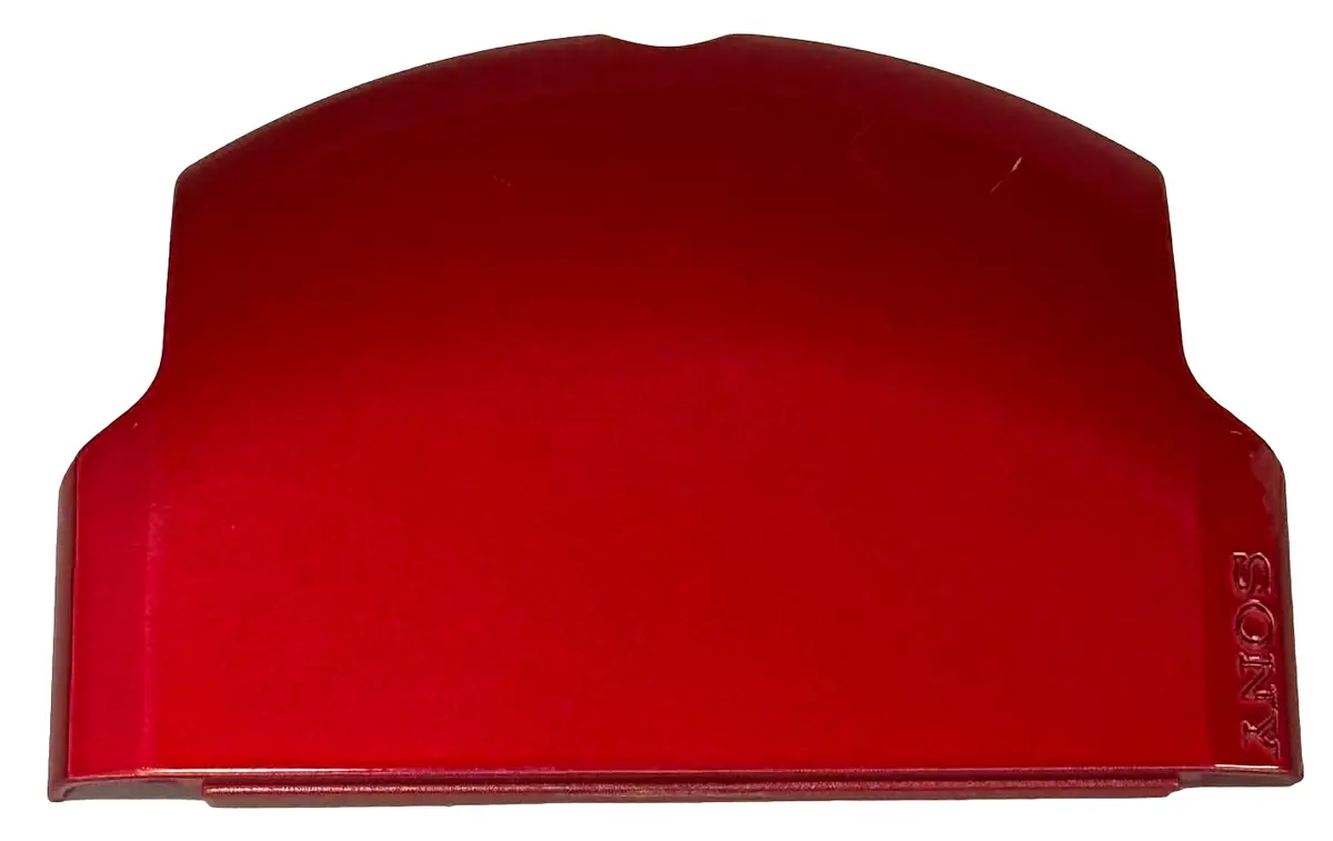 Genuine Radiant Red Battery Cover For Psp 2000/ 3000 Sony Playstation Portable (Preowned) 1