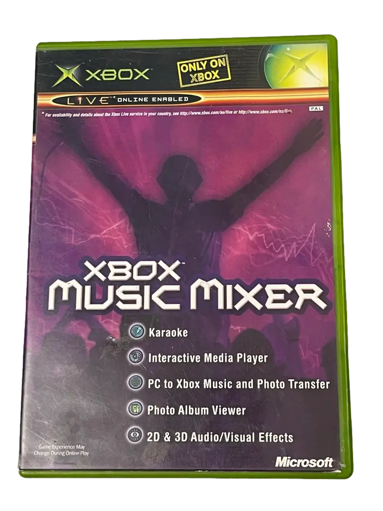 Music Mixer Xbox Original Pal *Complete* (Preowned) 1