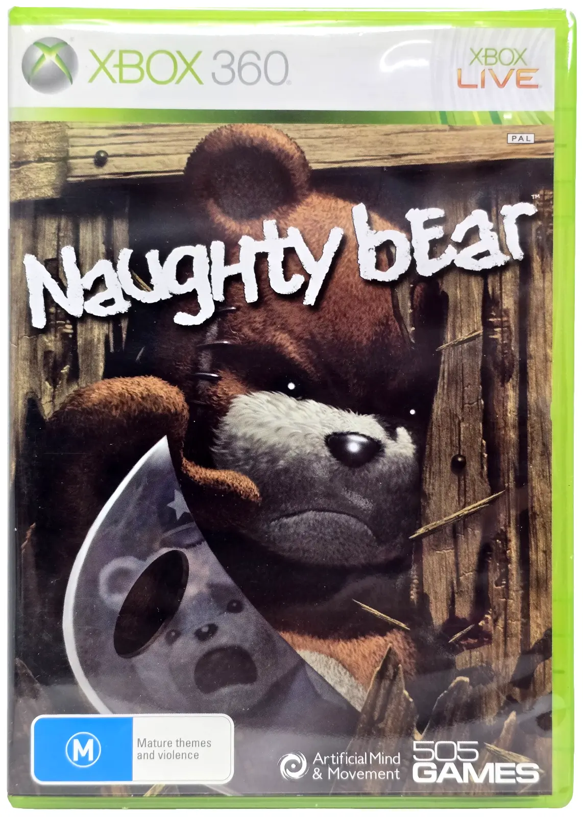 Naughty Bear Xbox 360 Pal (Preowned) 1