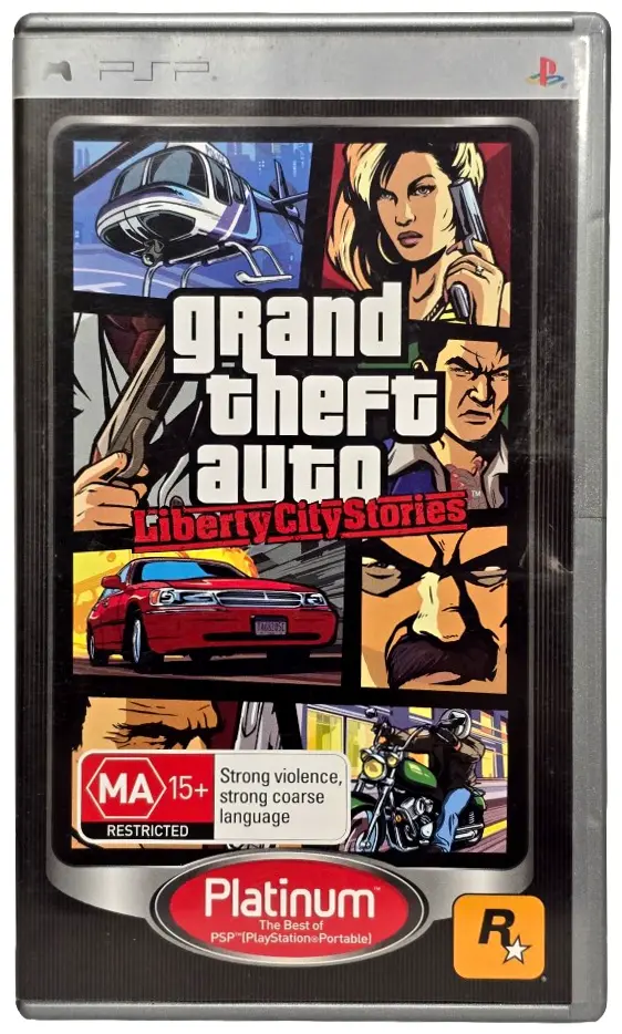 Grand Theft Auto Liberty City Stories Sony Psp Game (Preowned) 1