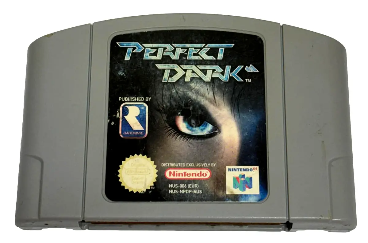 Perfect Dark Nintendo 64 N64 Pal *Complete* (Preowned) 1