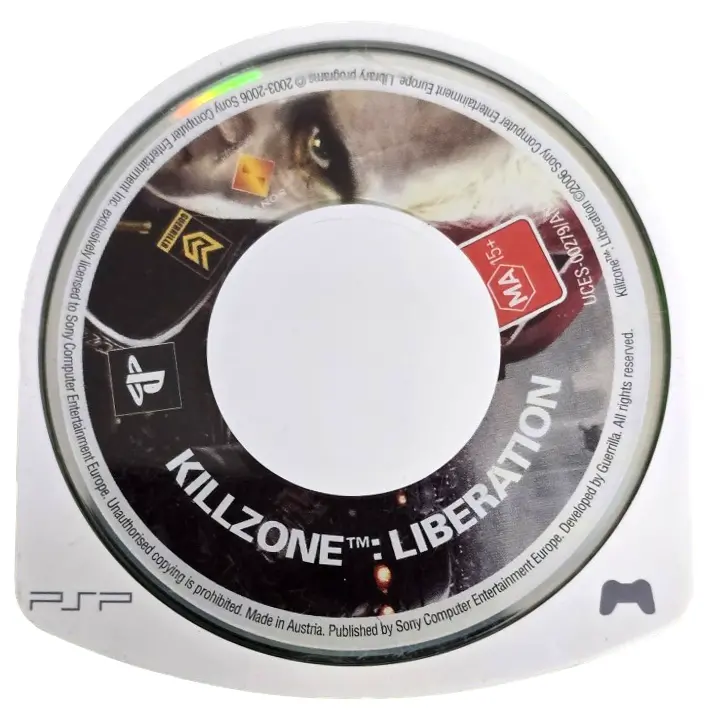 Killzone Liberation Sony Psp Game Disc Only (Preowned) 1