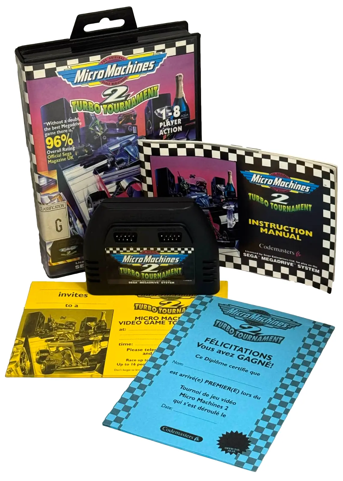 Micro Machines 2 Sega Mega Drive *Complete* (Preowned) 1