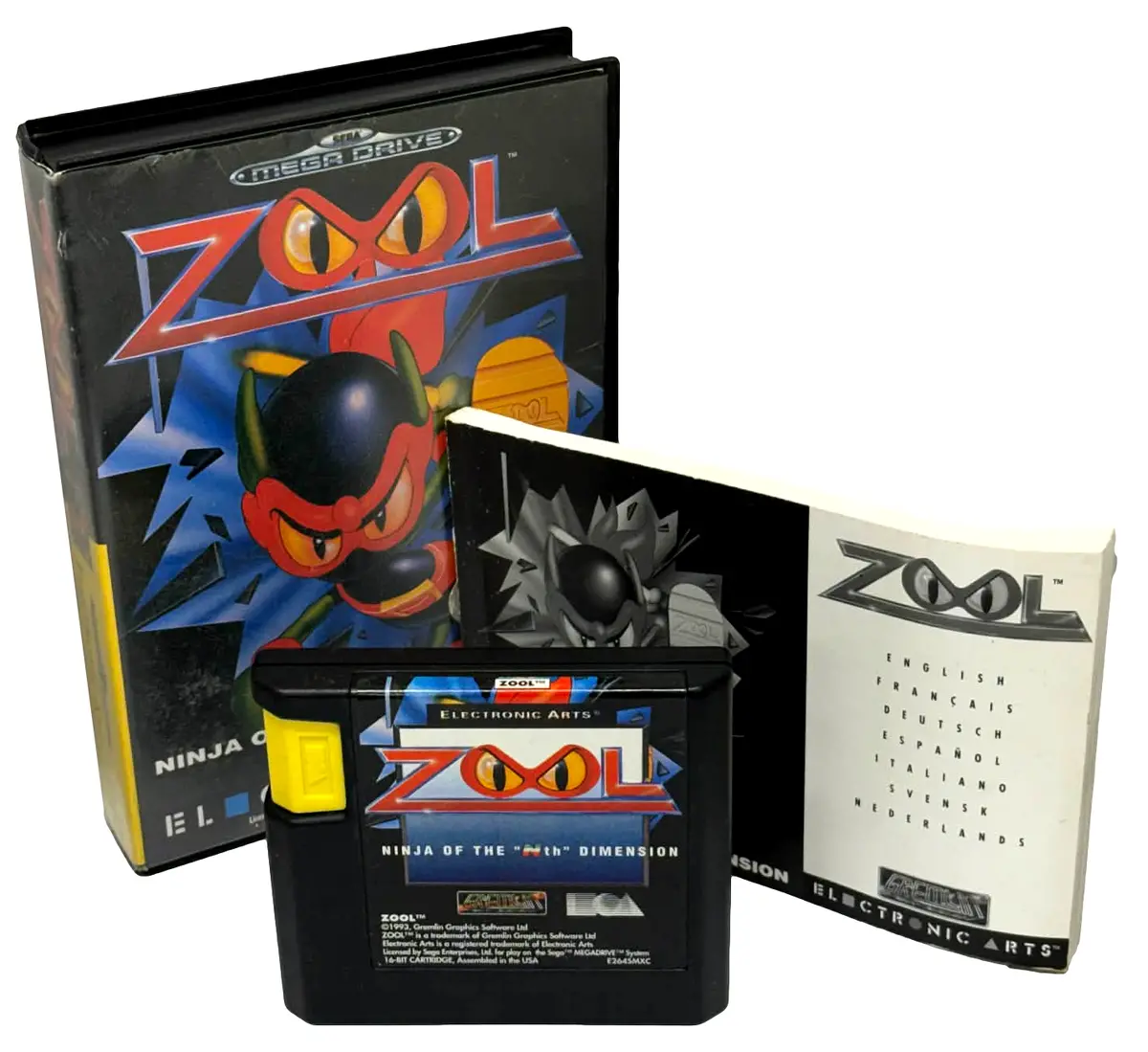 Zool Ninja Of The "Nth" Dimension Sega Mega Drive *Complete* (Preowned) 1