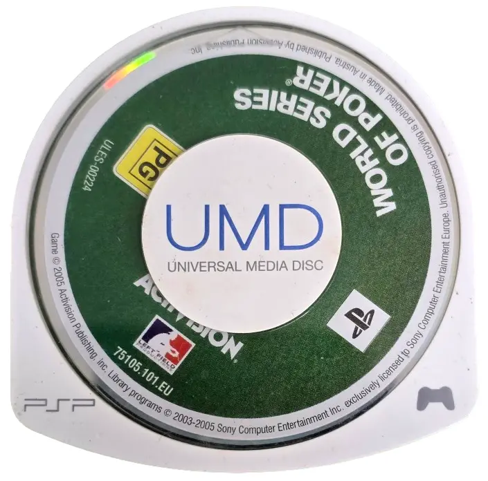 World Series Of Poker Sony Psp Game Disc Only (Preowned) 1