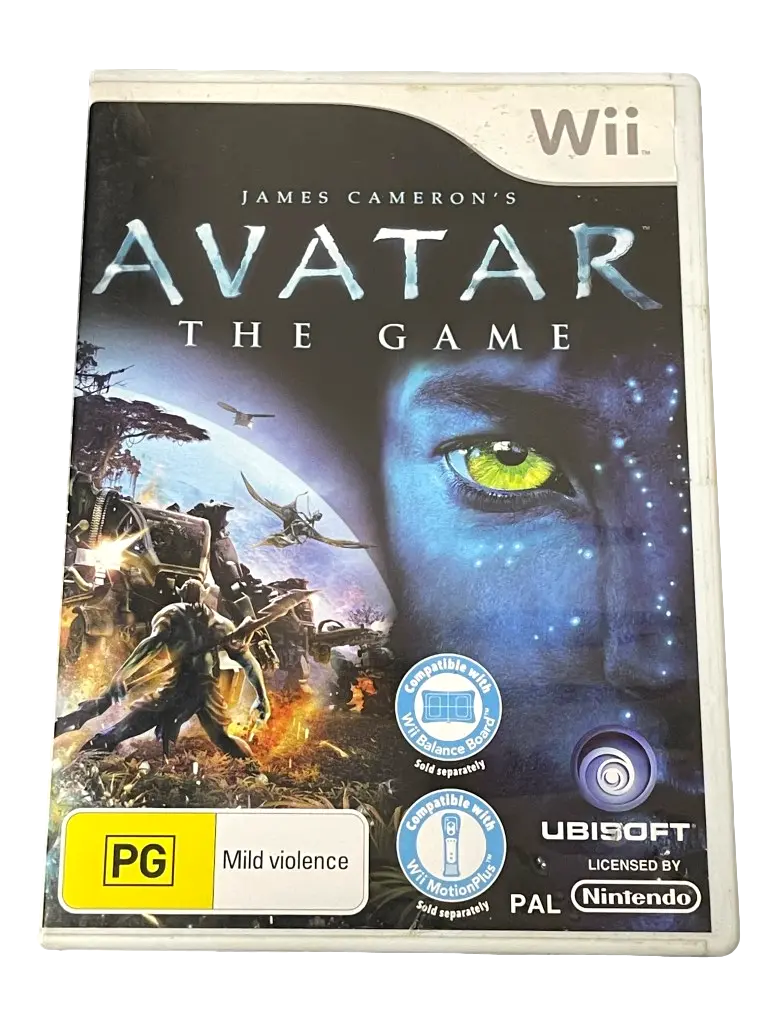 Avatar The Game Nintendo Wii Pal *Complete* (Preowned) 1