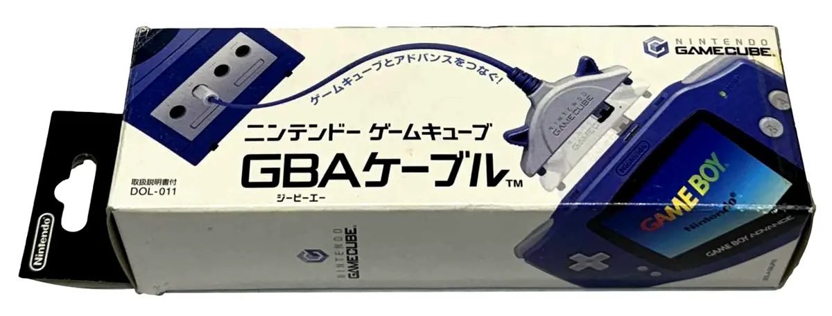 Genuine Nintendo Gamecube Gameboy Advance Link Cable Sp In Box #2 Dol-011 (Preowned) 1